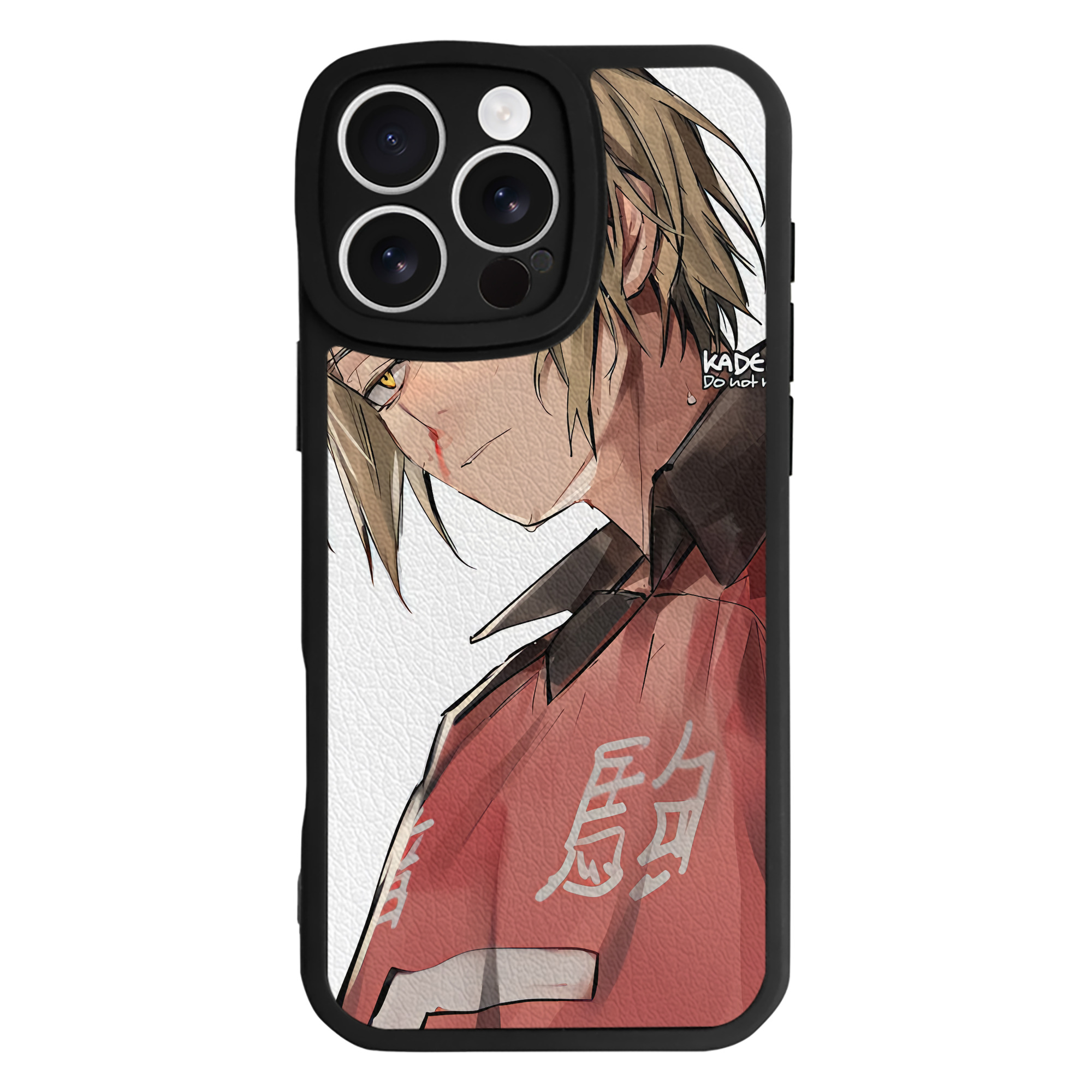 （画像用） ハイキュー!! Haikyu!! 【iPhone 16シリーズ対応】シリコンスマホケース（レザー調） 材質：シリコン
